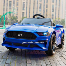 Детский электромобиль M 3632 EBLR-4, Ford Mustang GT, кожаное сиденье